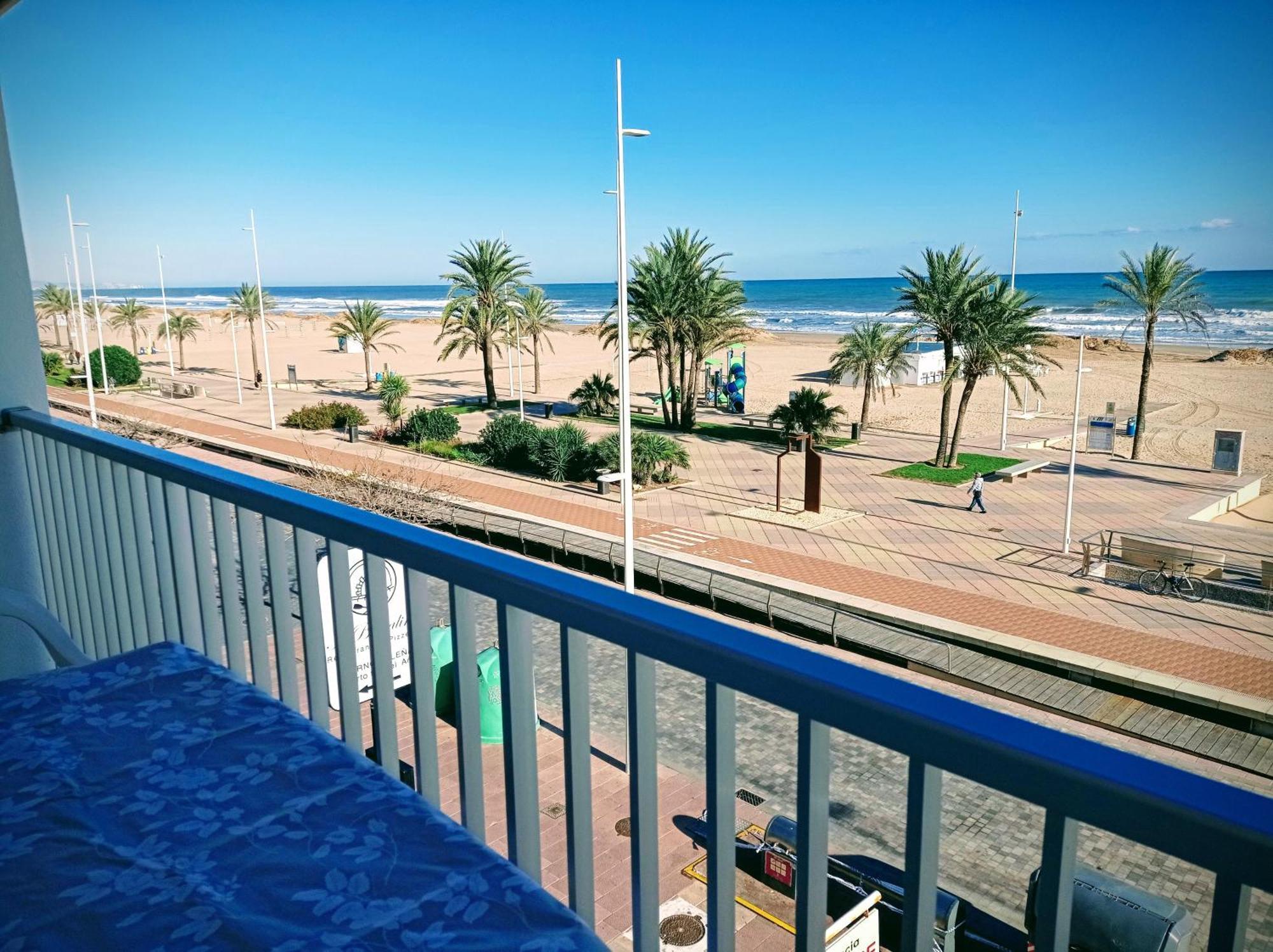 Apartamentos Bonaire 1ª Linea Wifi Solo Familias Serviplaya Gandia Zewnętrze zdjęcie